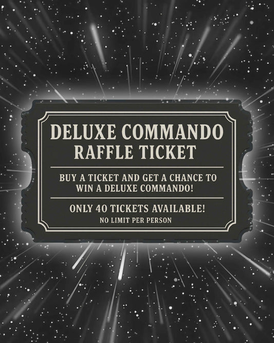 1/6 Custom Commando Deluxe Raffle Ticket